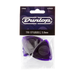Dunlop 473P300 Tri Stubby 3.0mm Plectrum 6-Pack