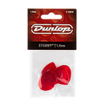Dunlop 474P100 Stubby Jazz 1.0mm Plectrum 6-Pack