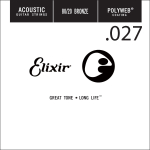 Elixir 13127 Polyweb Bronze Acoustic .027 Losse Snaar