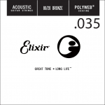 Elixir 13135 Polyweb Bronze Acoustic .035 Losse Snaar