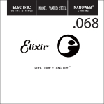 Elixir 15268 Nanoweb Electric .068 Losse Snaar