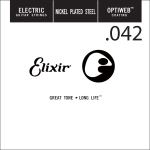 Elixir 16242 Optiweb Electric .042w Losse Snaar