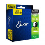 Elixir 16552 (3 sets 19052) Optiweb Snaren voor Elektrische Gitaar (10-46) 3-Pack