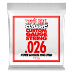 Ernie Ball 1226 Pure Nickel Losse Snaar .026 - Per Stuk