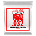 Ernie Ball 1232 Pure Nickel Losse Snaar .032 - Per Stuk