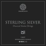 Knobloch 400SSC Sterling Silver CX Carbon Gitaarsnaren - Normaal / Hoge Spanning