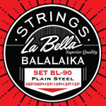 La Bella BL90 Snarenset voor Balalaika (8-12)