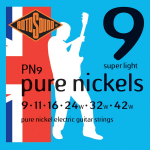 Rotosound PN9 Pure Nickel Snaren voor Elektrische Gitaar (9-42)