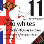Rotosound R11-54 Whites Gitaarsnaren voor Elektrische Gitaar (11-54)