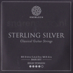 Knobloch 500SS Sterling Silver Bass Set - Hoge Spanning (3 Snaren)