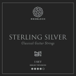 Knobloch 500SSQ Sterling Silver QZ Nylon Gitaarsnaren - Hoge Spanning