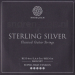 Knobloch 600SS Sterling Silver Bass Set - Extra Hoge Spanning (3 Snaren)