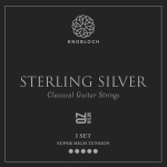 Knobloch 600SSQ Sterling Silver QZ Nylon Gitaarsnaren - Extra Hoge Spanning