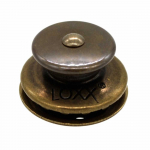 Loxx MusicBox Standard Straplocks - Vintage Brass