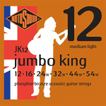 Rotosound JK12 Jumbo King Akoestische Gitaarsnaren (12-54) Phosphor Bronze