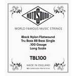 Rotosound TBL100 Black Nylon Losse Bassnaar .100