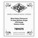Rotosound TBM075 Black Nylon Medium Scale Losse Bassnaar .075
