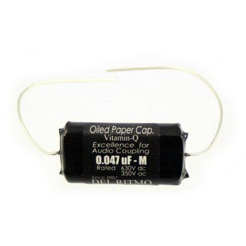 Allparts EP-4059-000 Vitamin Q 0.047µF Black Candy Capacitor Condensator