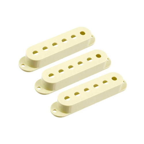 Allparts PC-0406-048 Pickup Covers voor Stratocaster Vintage Cream