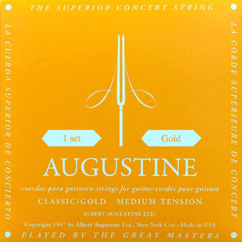 Augustine Classic Gold Snaren voor Klassieke Gitaar - Lage/ Medium Spanning