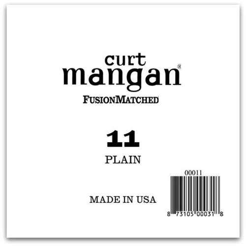 Curt Mangan 00011 Plain Steel Ball End Losse Snaar .011