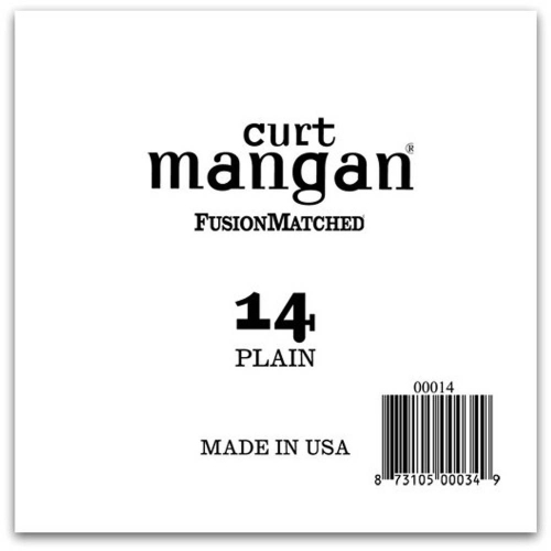 Curt Mangan 00014 Plain Steel Ball End Losse Snaar .014