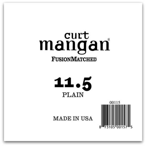 Curt Mangan 00115 Plain Steel Ball End Losse Snaar .0115