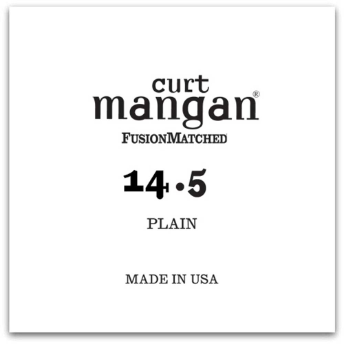 Curt Mangan 00145 Plain Steel Ball End Losse Snaar .0145
