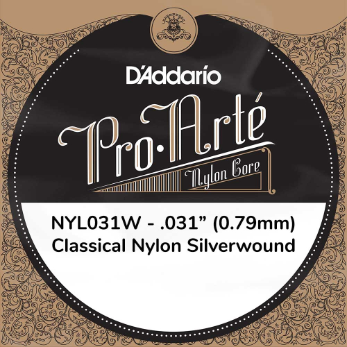 D'Addario NYL031W Classics Losse Silverwound .031 Snaar