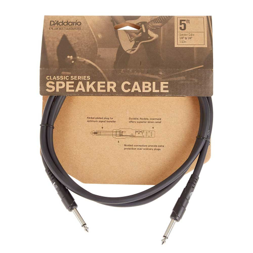 D'Addario PW-CSPK-05 Classic Series Speaker Kabel 1.5 Meter