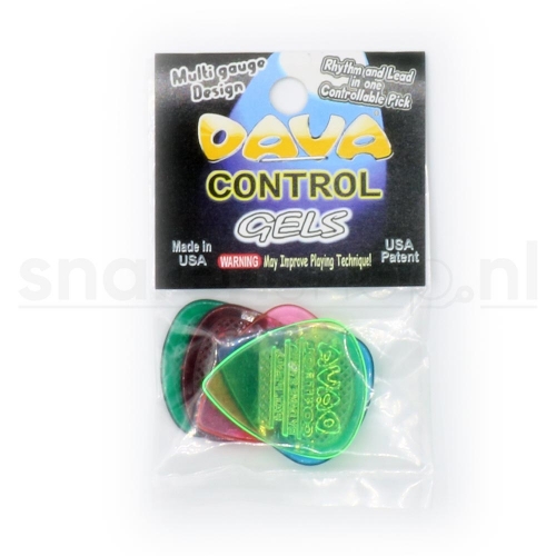 Dava Control Gels Plectrum 5-Pack