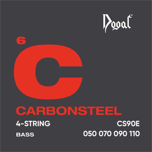 Dogal CS90E Carbon Steel Roundwound Bassnaren (50-110)