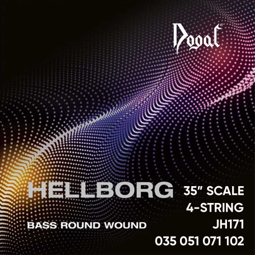 Dogal JH171 Jonas Hellborg Perfect Pitch Stranded Core Bassnaren (35-102)