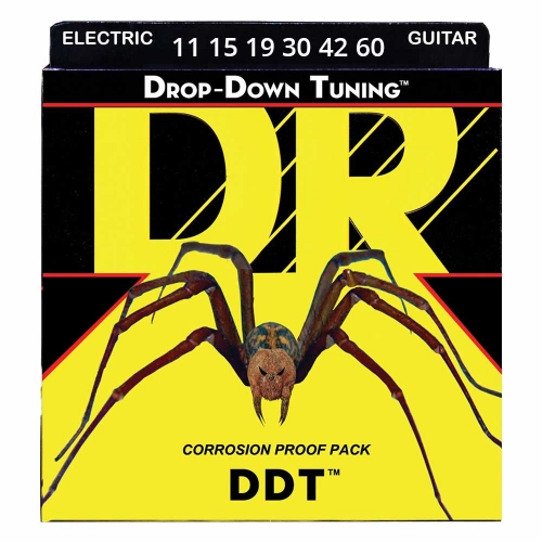 DR Strings DDTC111346 Drop Down Tuning Elektrische Snaren (11-60) Custom Set