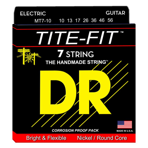 DR Strings MT7-10 Tite-Fit Elektrische Snaren 7-Snarig (10-56)