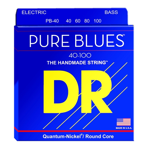 DR Strings PB40 Pure Blues Bassnaren (40-100)