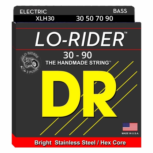 DR Strings XLH30 Lo-Rider Bassnaren (30-90)