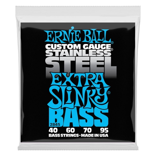 Ernie Ball 2845 Extra Slinky Stainless Steel Bassnaren (40-95)