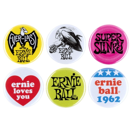 Ernie Ball 4009 Set van 6 Buttons