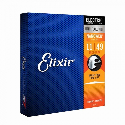 Elixir 12102 nanoweb voor elektrische gitaar