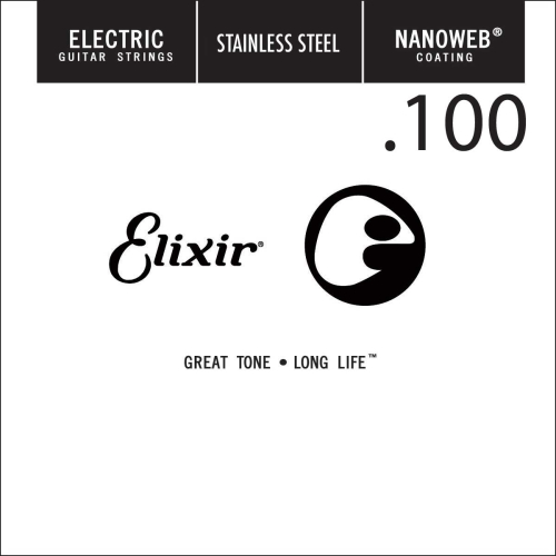 Elixir 13402 Nanoweb Stainless Steel .100 Losse Bassnaar
