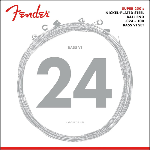 Fender 250B6 Fender Bass VI Bassnaren (24-100)