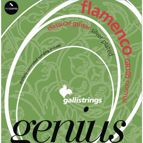 Galli GR105 Genius Flamenco Snaren - Normale Spanning