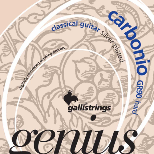 Galli GR90 Genius Carbonio Klassieke Snaren - Hoge Spanning