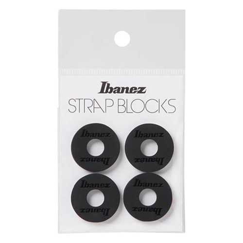 Ibanez ISB4-BK Sillicone Strap Blocks (4 stuks)
