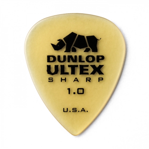 Dunlop Ultex Sharp 1.0mm plectrum