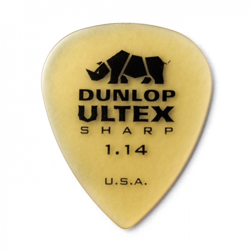Dunlop Ultex Sharp 1.14mm plectrum