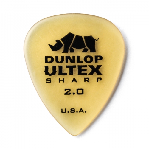 Dunlop Ultex Sharp 2.0mm plectrum