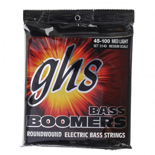 GHS Boomers 3140 Bassnaren Medium Scale (45-100)