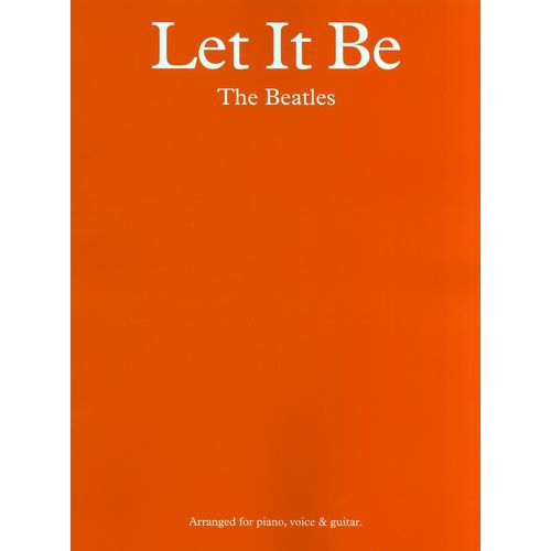 The Beatles - Let it Be - Songboek
